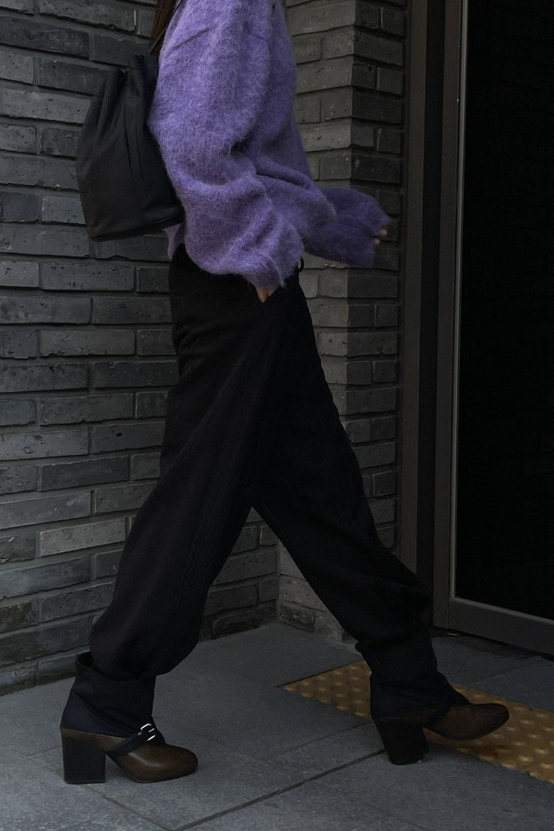 Stripe Banding Slacks