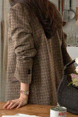 Ver Wool Check Jacket