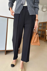 Crepe Banded Pants