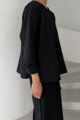 Crinkle Ease Blouse