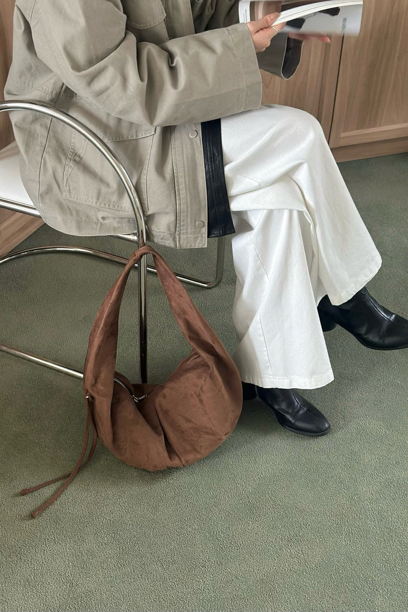 Classic Belted Wide Pants (Belt included)
