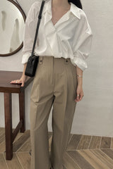 Wrap Tencel Shirt