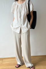 Pure Stripe Blouse