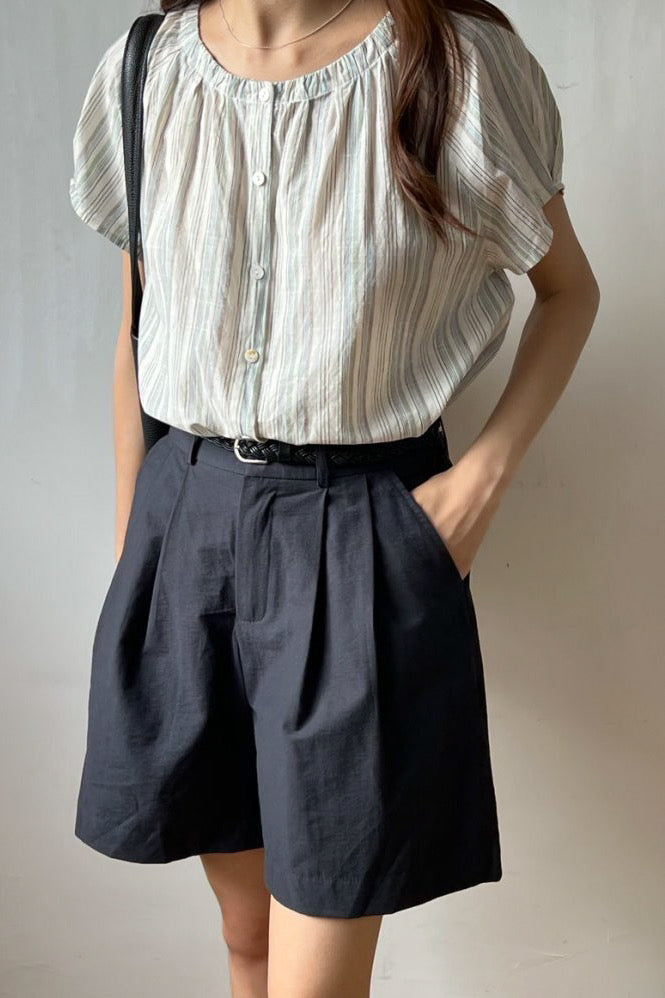 Braided Belt Shorts (Belt Included)