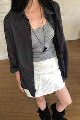 Overfit Linen Shirt