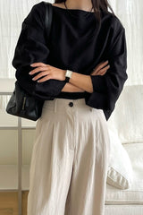 Classic Boatneck Blouse