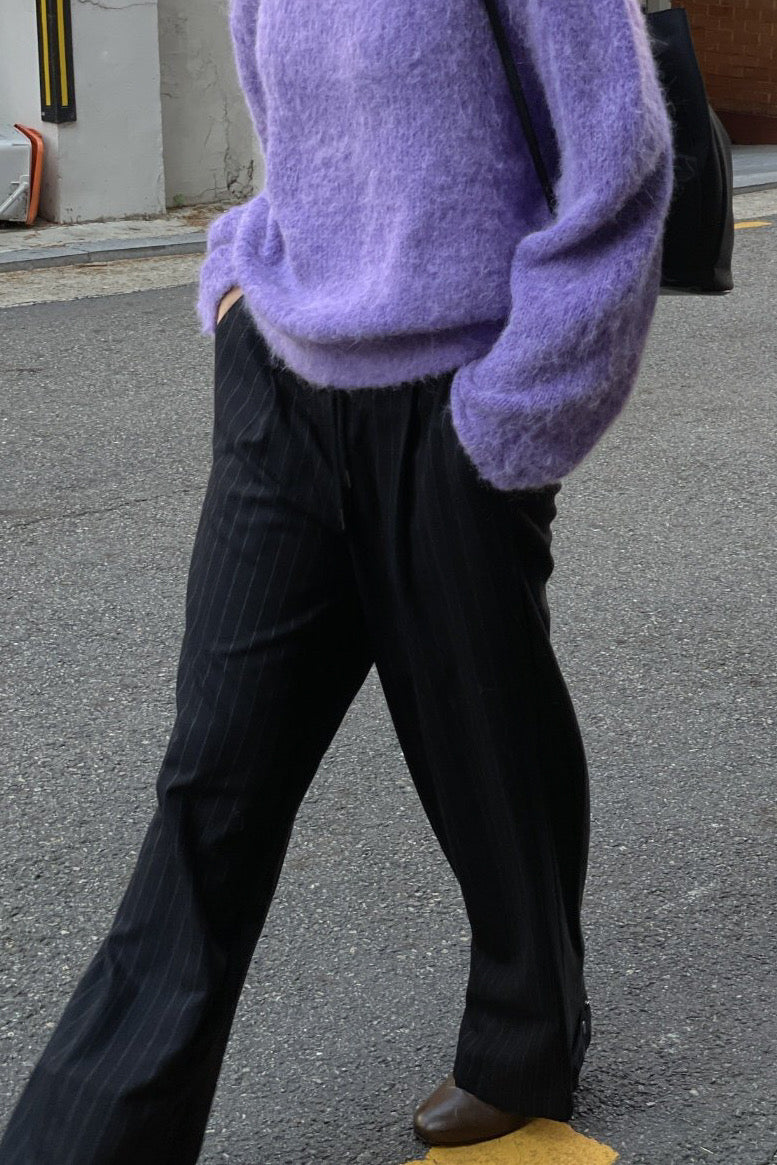 Stripe Banding Slacks