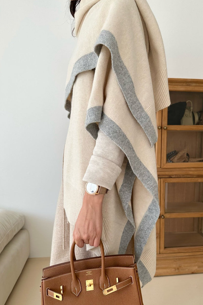 Pancho Muffler Shawl