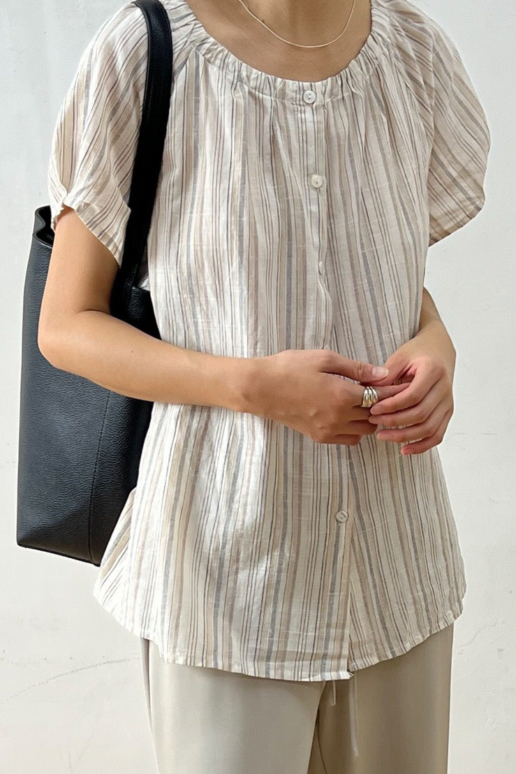 Pure Stripe Blouse