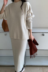 Blended Elegance Skirt Set