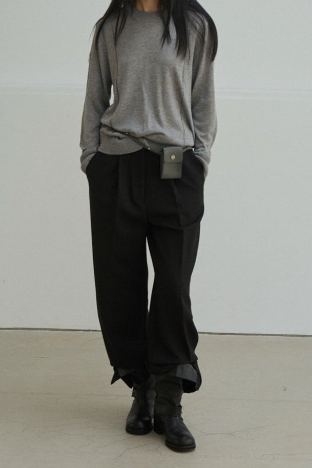 Soft Back Keyhole Knit
