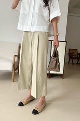 Polished Pleat Pants
