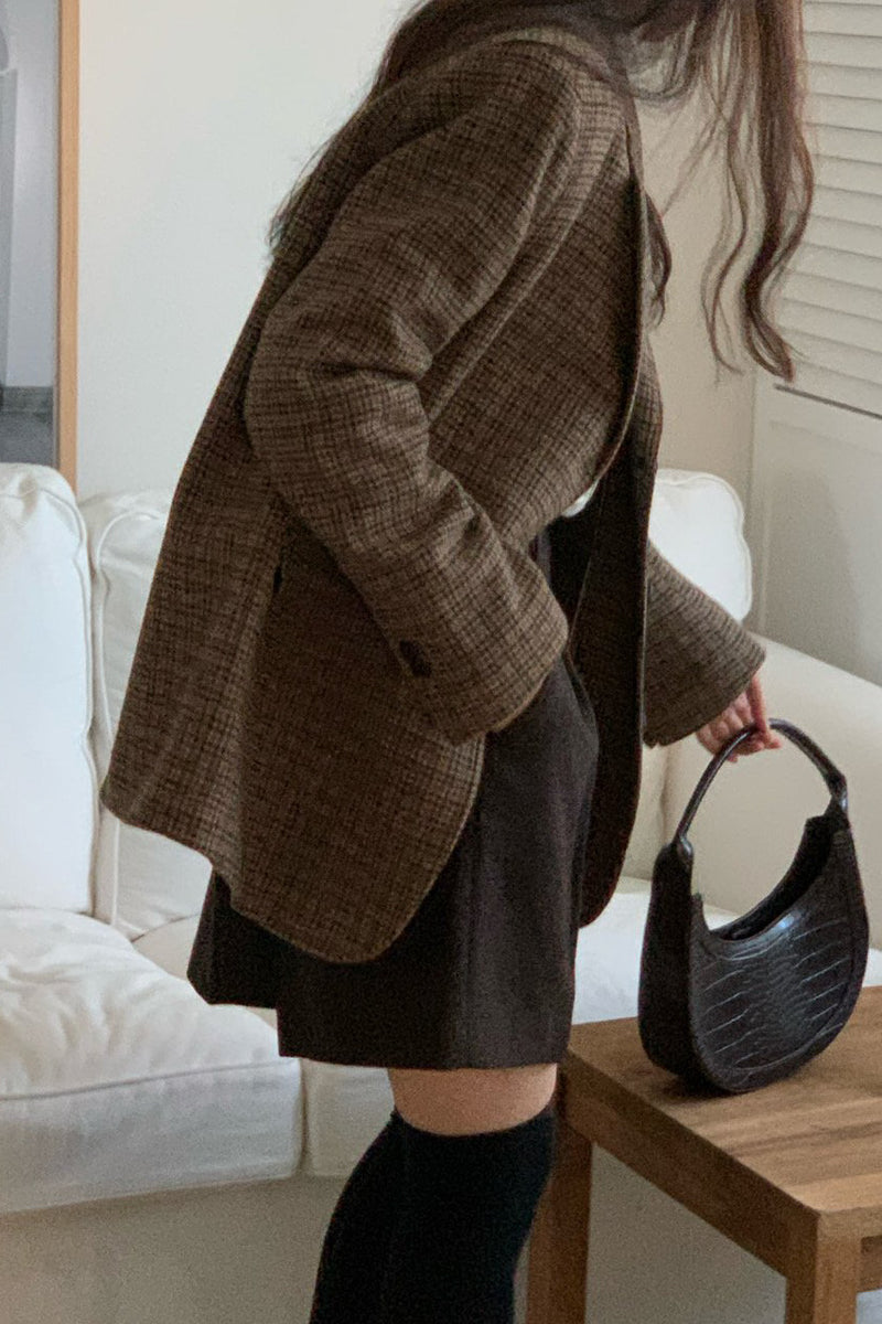 Ver Wool Check Jacket