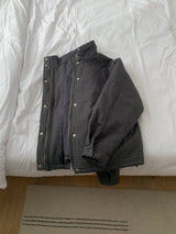 Plaid Bonded Blouson