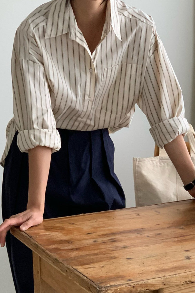 Poet Stripe Shirt