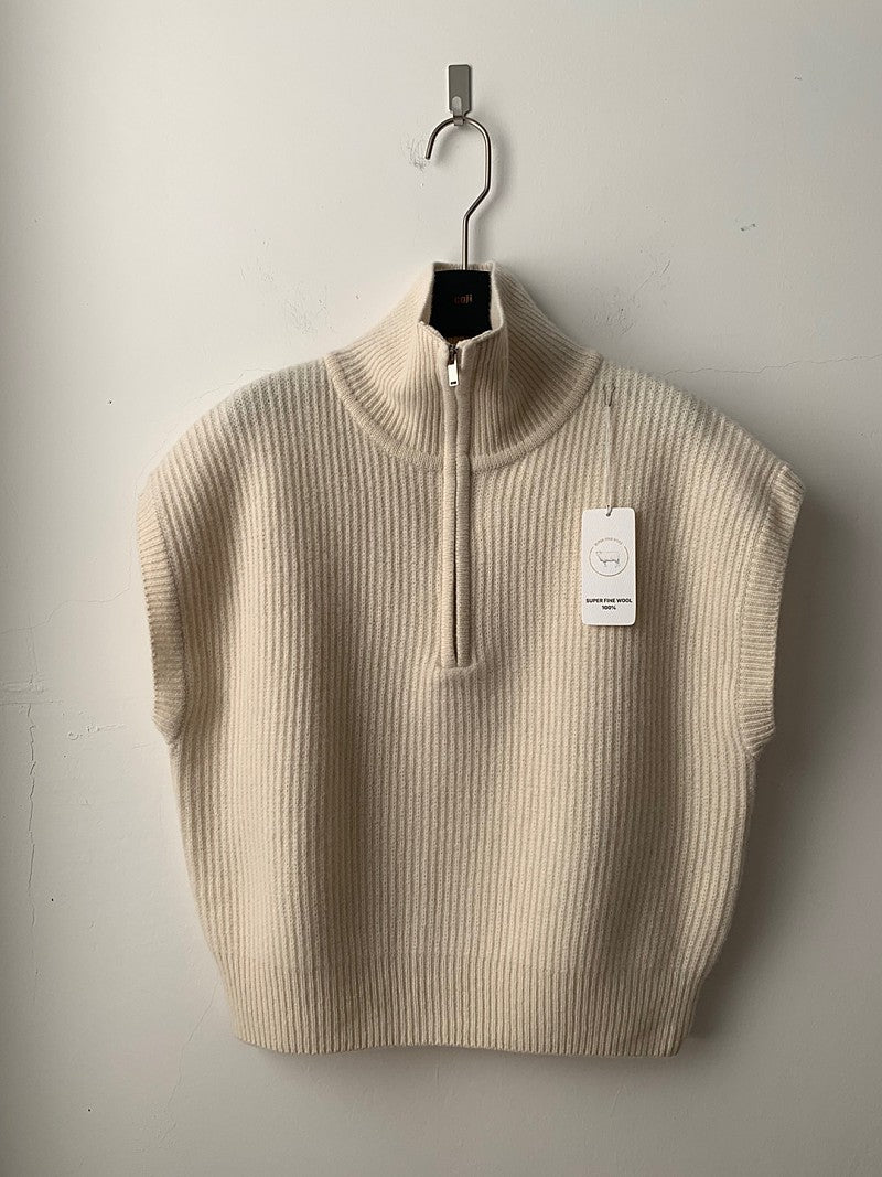 Wool Half Vest