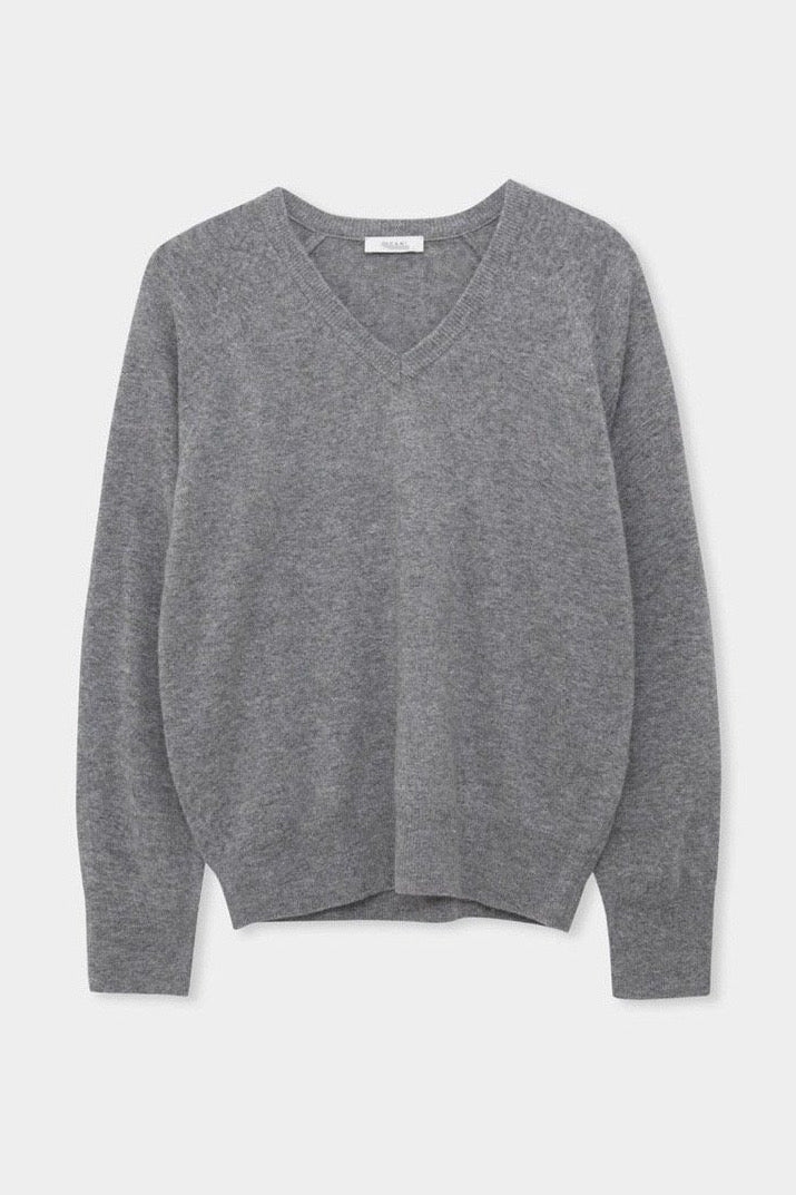 Cashmere V-neck Knit