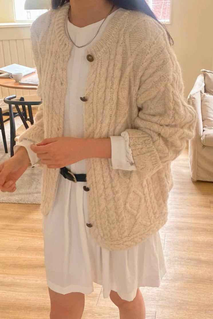 Fisher Cable Cardigan