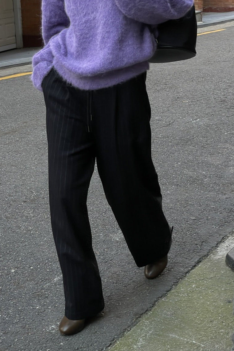 Stripe Banding Slacks