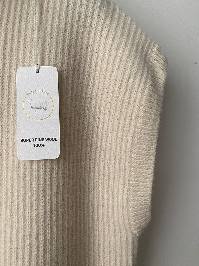 Wool Half Vest