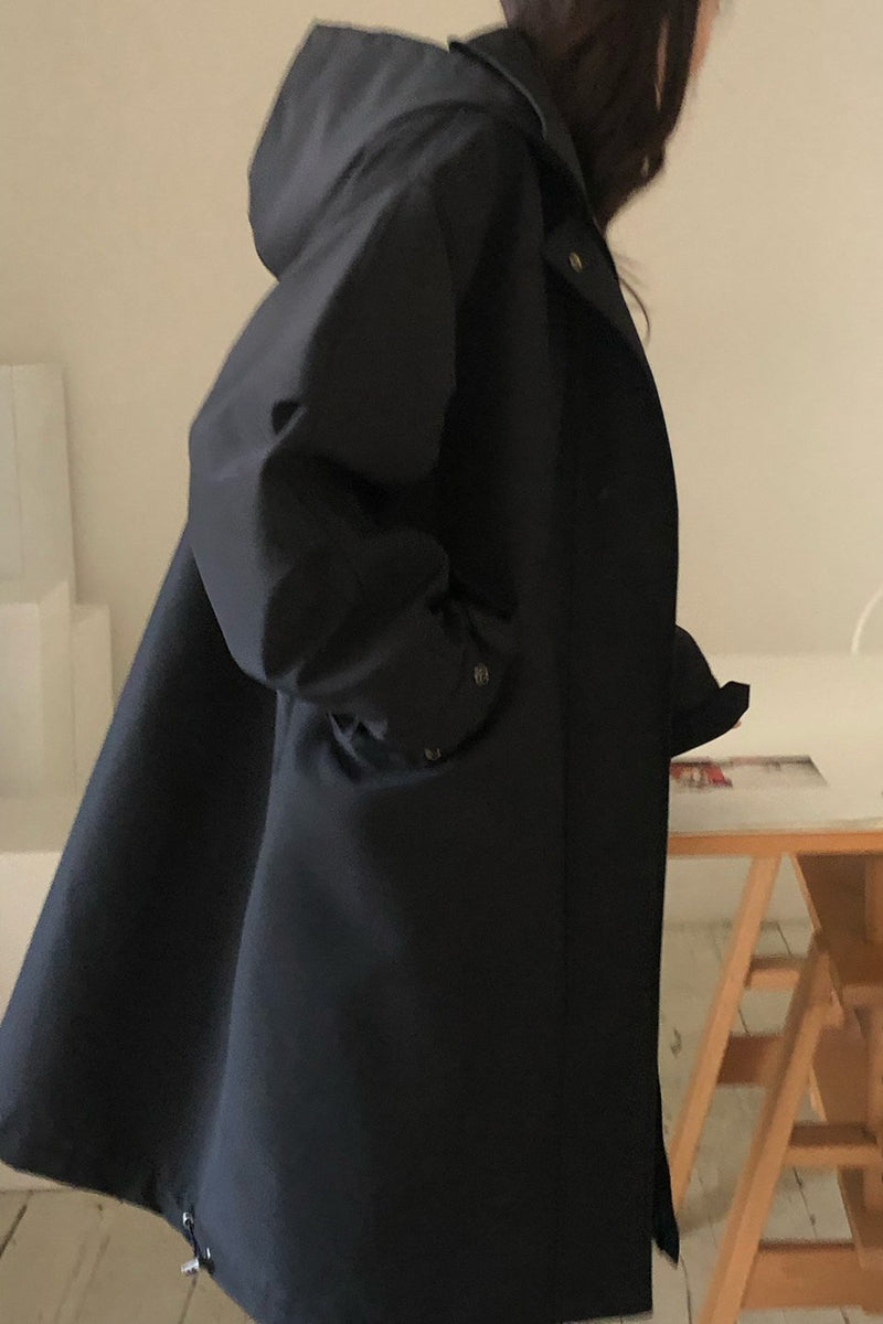 Foet London Hooded Coat (Hood Detachable)