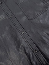 Eco Leather Shacket