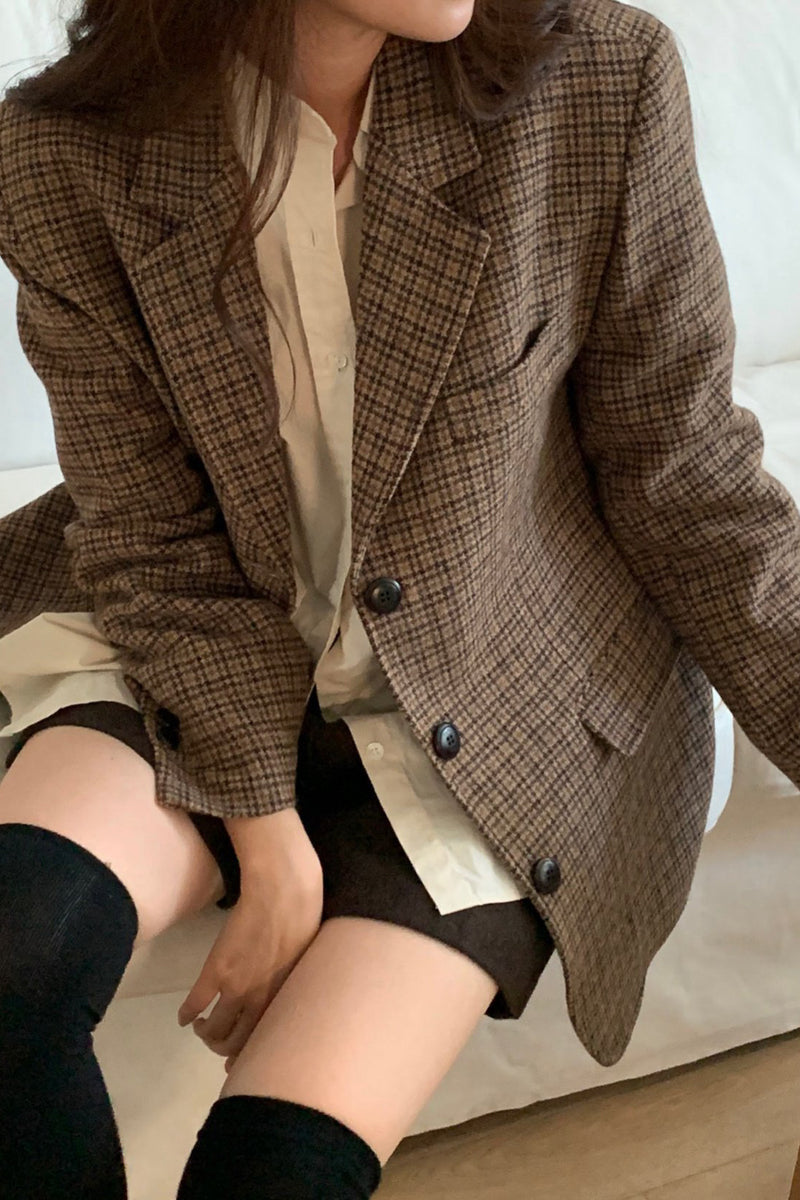Ver Wool Check Jacket