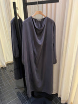 Modern Cowl Dress