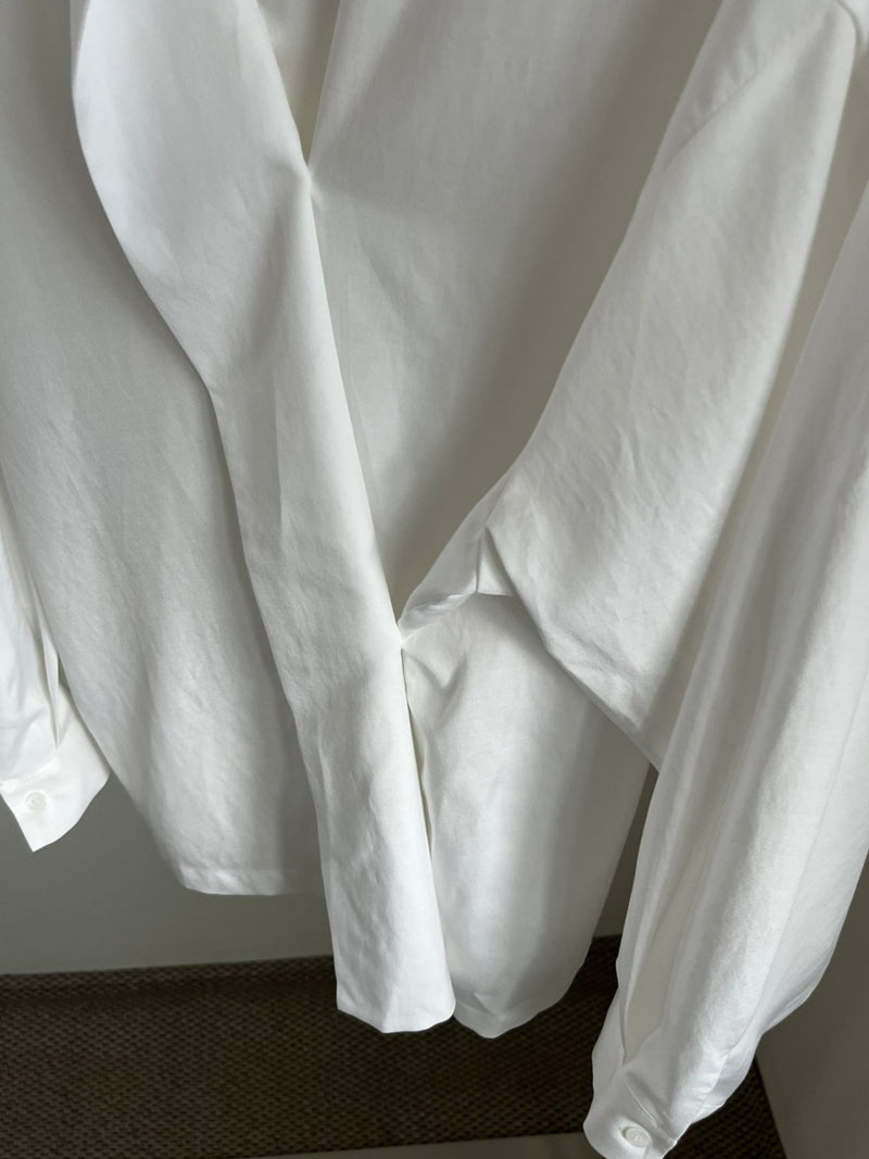 Wrap Tencel Shirt