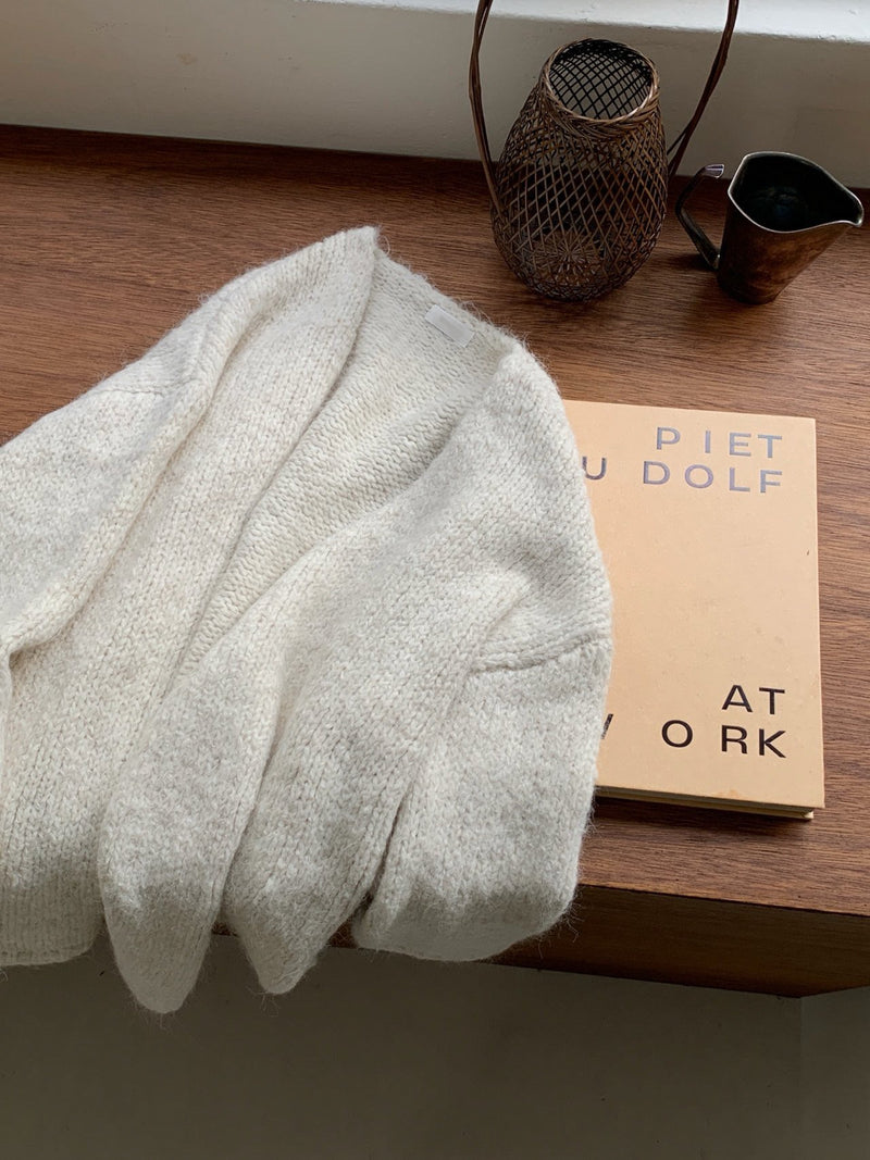 Gentle Wool Layer Cardigan