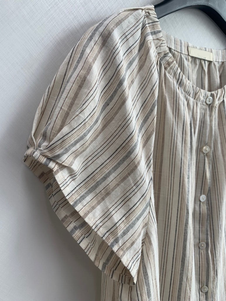 Pure Stripe Blouse
