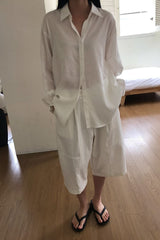 Overfit Linen Shirt