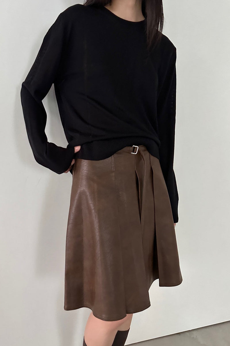 Soft Back Keyhole Knit