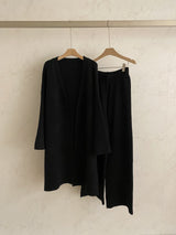 Overfit Cardigan Set