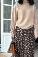 Whole Garment Turtleneck Sweater