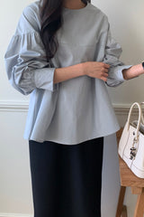 Effortless Volume Sleeve Blouse