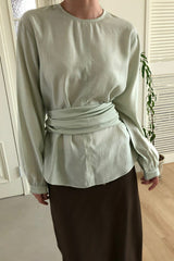 Versatile Scarf Blouse