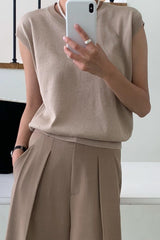 Summer Sleeveless Knit
