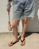 M085 Minimal Leather Flip Flop