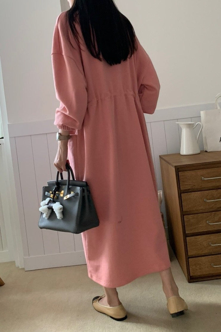 String Terry Dress