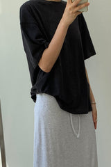 Raw Seam Detail Tee
