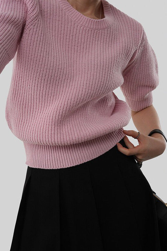 Balloon Half Knit