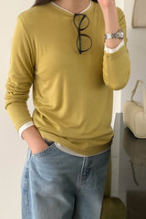 Tencel Stretch Layered Tee