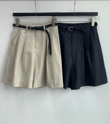 Braided Belt Shorts (Belt Included)