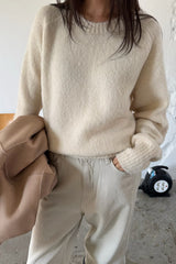 Winter Bloom Round Sweater