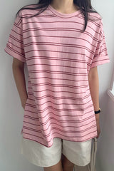 Loose Stripe Tee