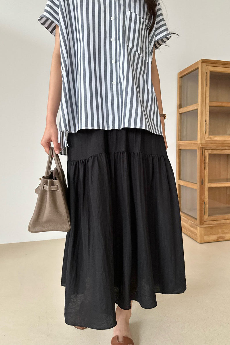 Kan Kan Slub Skirt