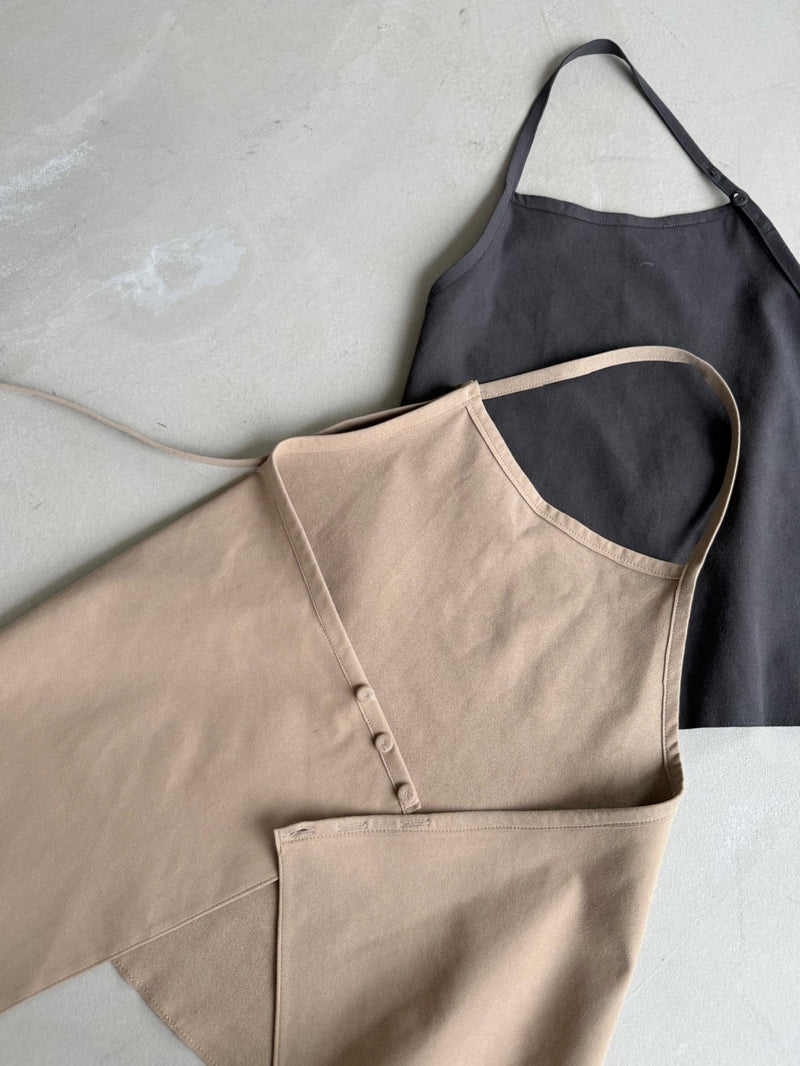 Apron Suede Top