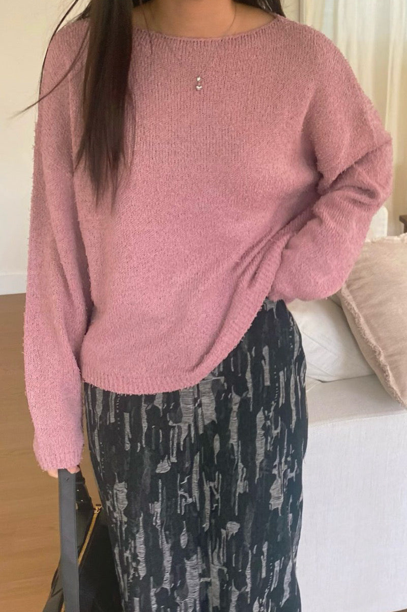 Tail Boatneck Knit