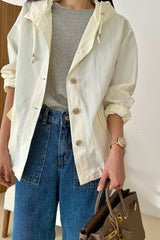 Spring Hooded Windbreaker